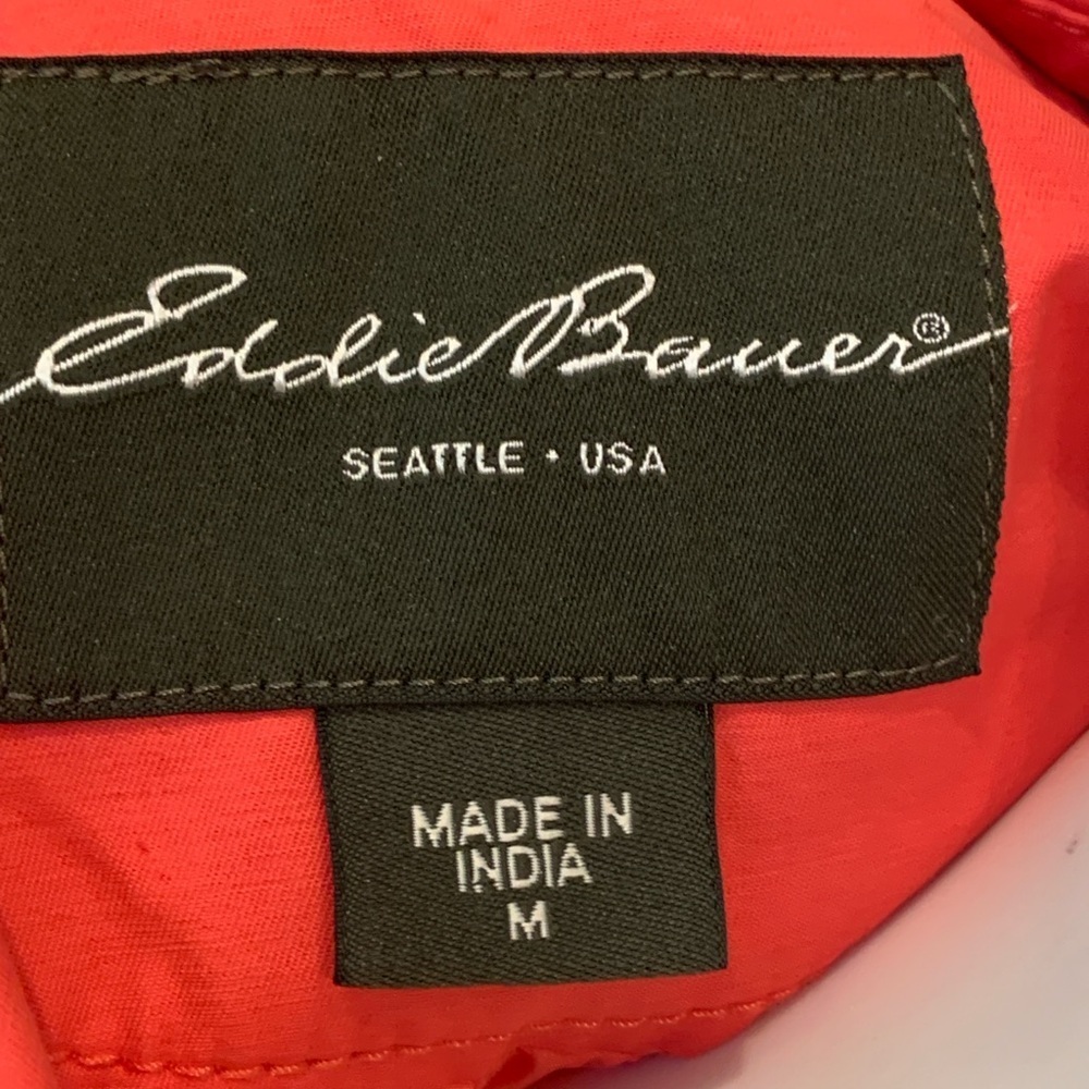 Eddie Bauer Coral Trench Coat Water-Resistant Classic - Picture 7 of 10